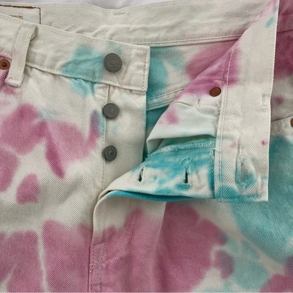 Levi's Pride 501 1993 cut-off tie-dye shorts, Size 29 W